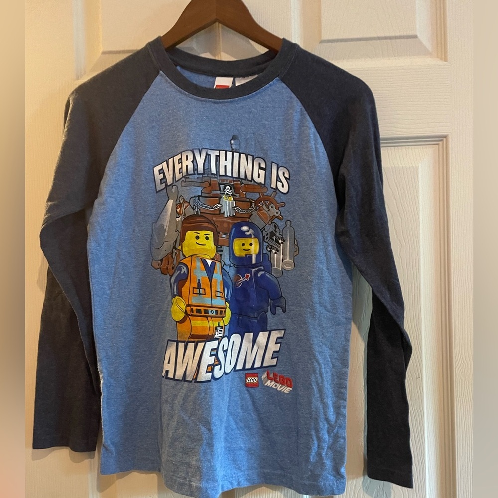 Building block Lego boy T-shirt-large 14/16